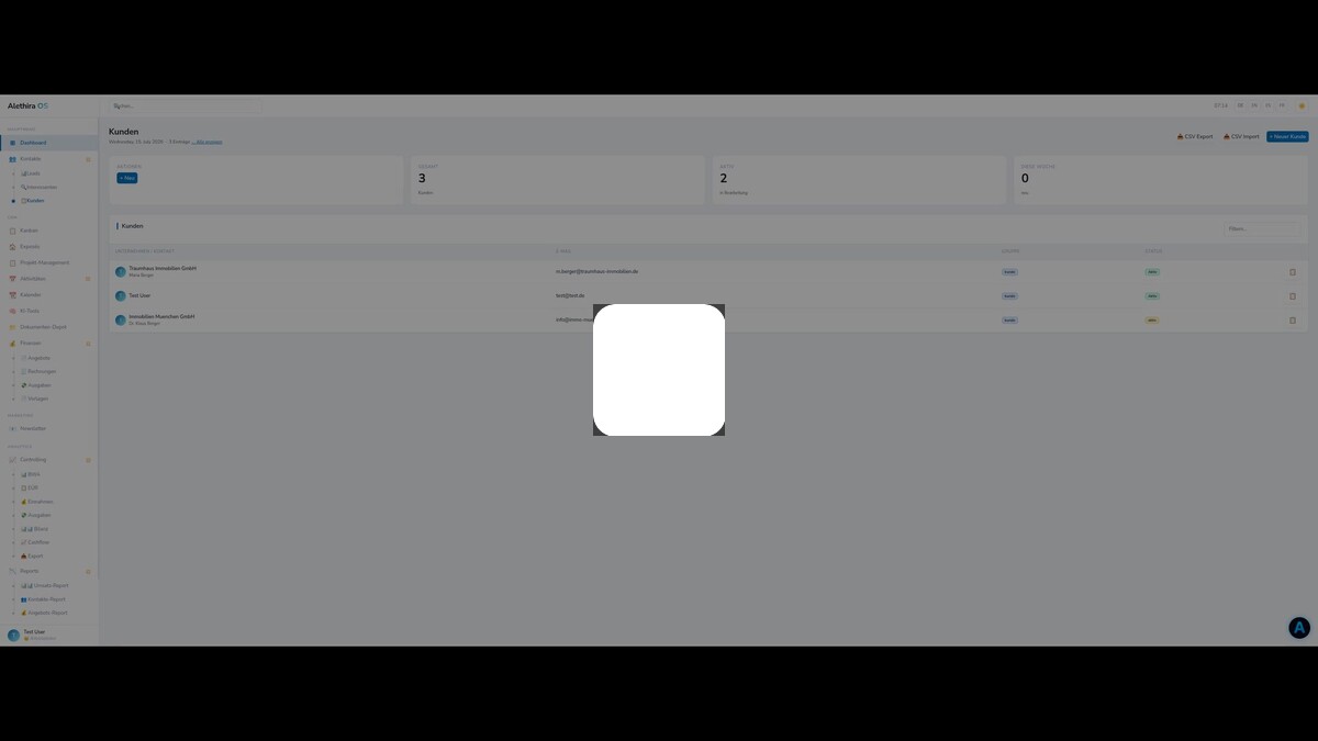Alethira OS Demo